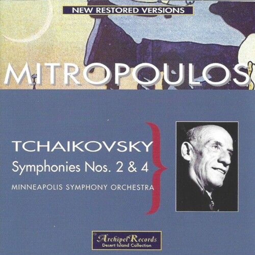 Tchaikovksy / Mitropoulos - Sym 2 & 4-Minneap  CD